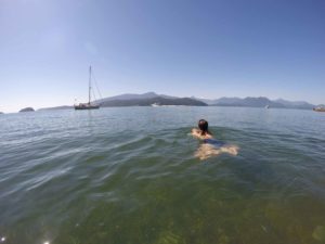 Bowen Island Adventures - ocean swimming