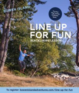 Line Up for Fun - Slacklining Lessons