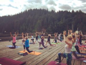 Yoga on the Pier